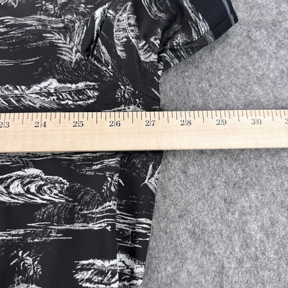 Tommy Bahama Polo Shirt Mens 3XL Black IslandZone Tropical Golf Print UPF 30 - Picture 8 of 10